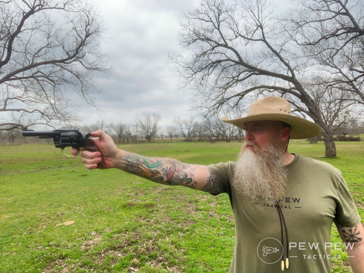 Henry Big Boy Revolver shoot left