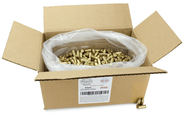 Sportsman's Select Remanufactured 9mm 124 GR FMJ Ammo, 1000rds - $194.27 w/code "PEWPEW5P"