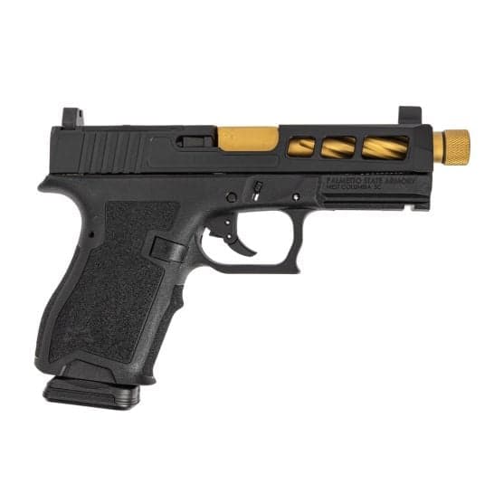 PSA Dagger Compact 9mm Pistol, SW1 RMR Slide &amp; TiN Spiral Fluted Threaded Barrel - $359.99