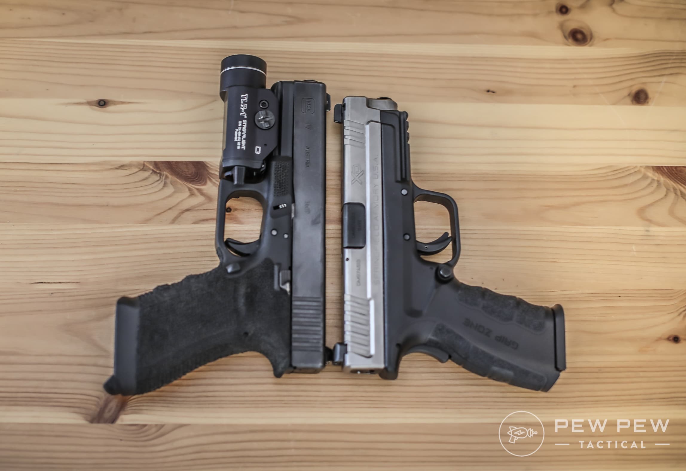 Glock 17 vs XD Mod 2 Service