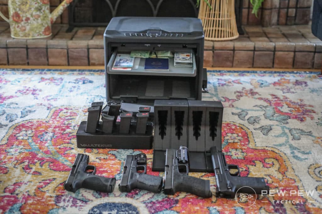 Post Thumbnail Image for post: [Safe Review] Vaultek MXi: Biggest & Baddest Handgun Safe?