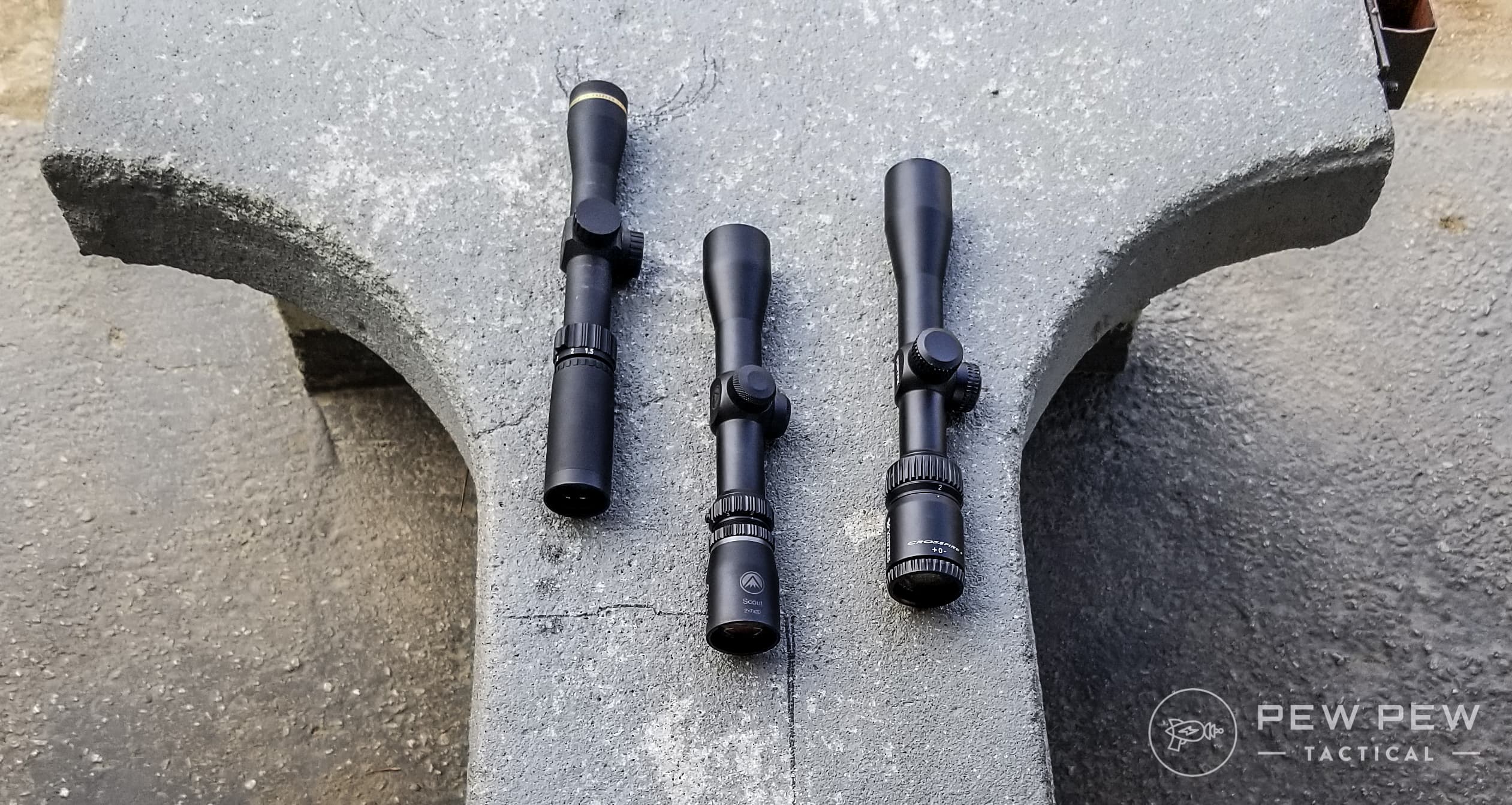 Scout Scopes, Lowest Magnification