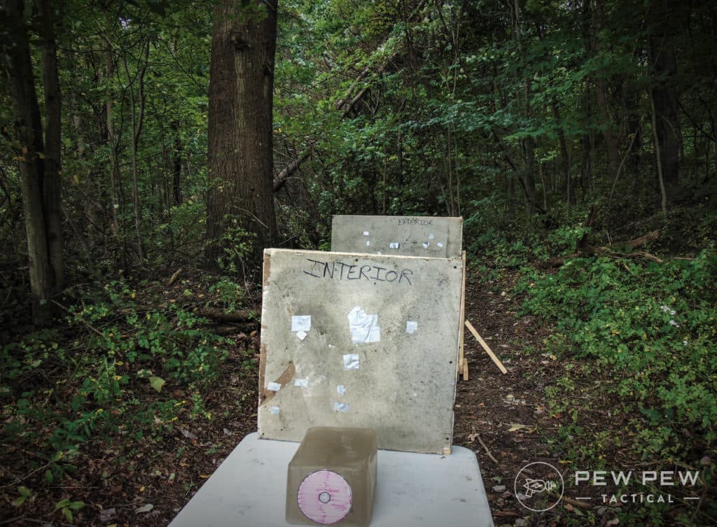 Overpenetration Test Setup