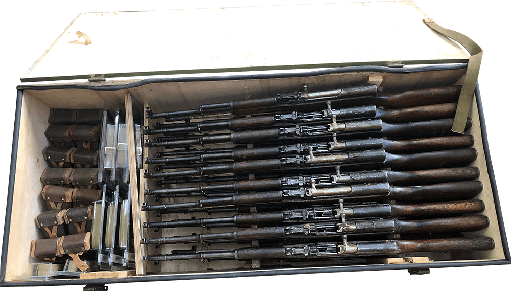 Chinese SKS by the crate