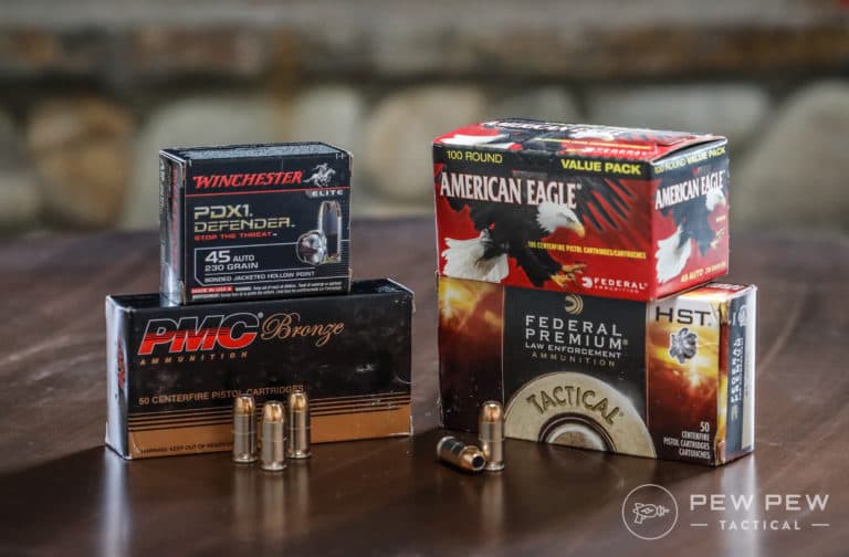 Post Thumbnail Image for post: Best .45 ACP Ammo: Home Defense & Target Practice