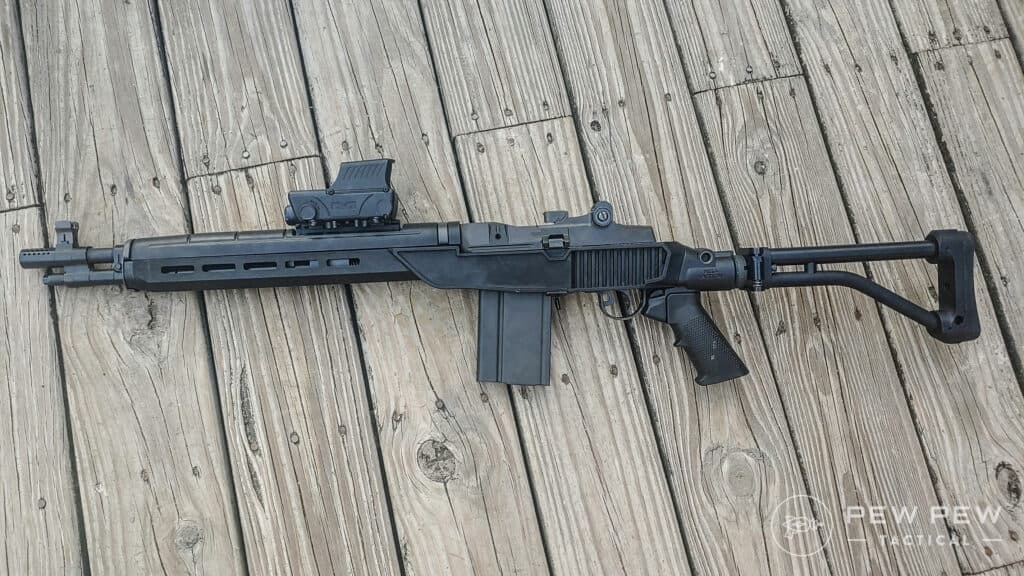 M1A SOCOM 16, all kitted out