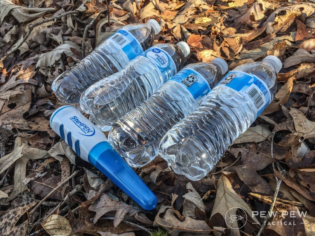 Steri-pen and bottled water