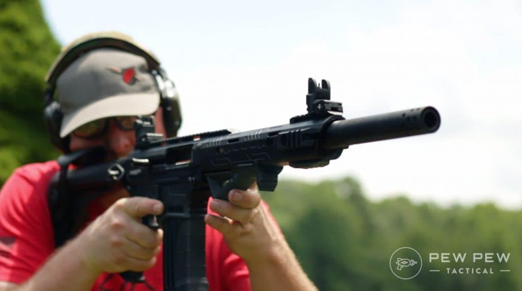 Post Thumbnail Image for post: [Video+Review] Omega Arms AR12: Budget AR Shotgun?