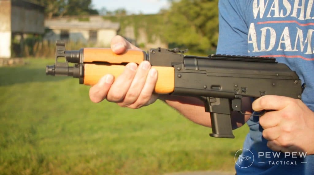 Post Thumbnail Image for post: [Video+Review] Draco NAK9: Best 9mm AK Pistol?