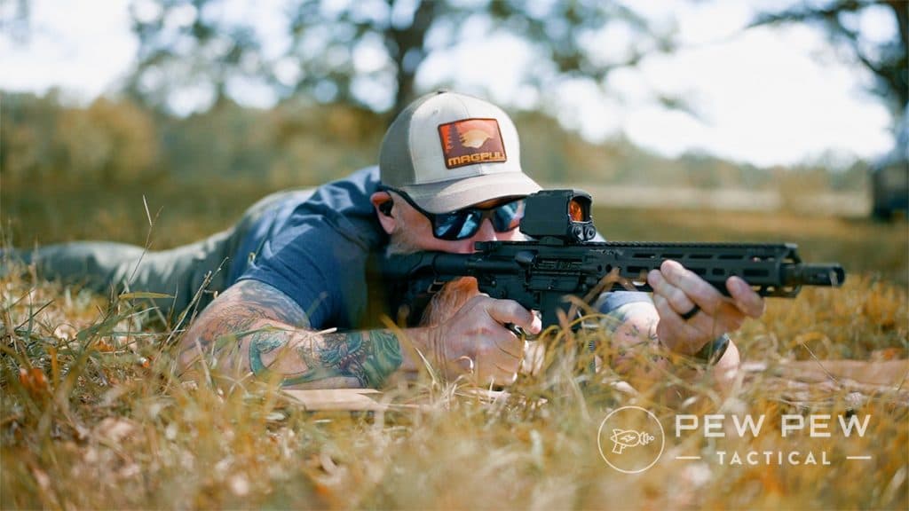 Daniel Defense DD4_RIIIS prone