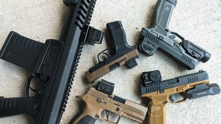 Post Thumbnail Image for post: Best Enclosed Emitter Red Dots for Pistols [All Budgets]