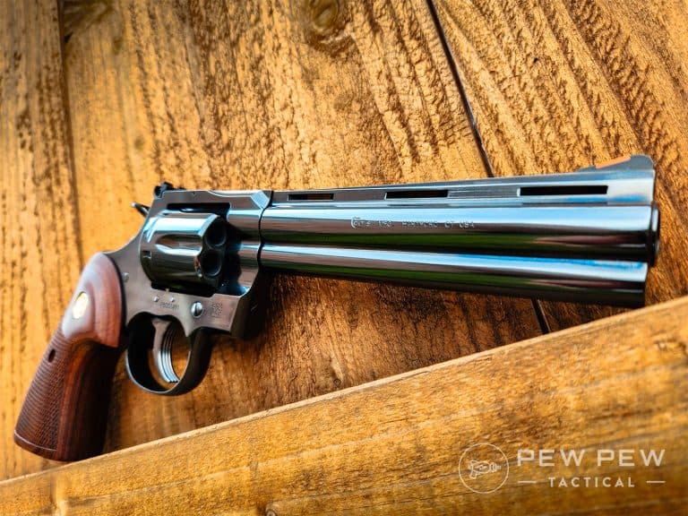 Post Thumbnail Image for post: Colt Python Blued Revolver Review [Hands-On Tested]
