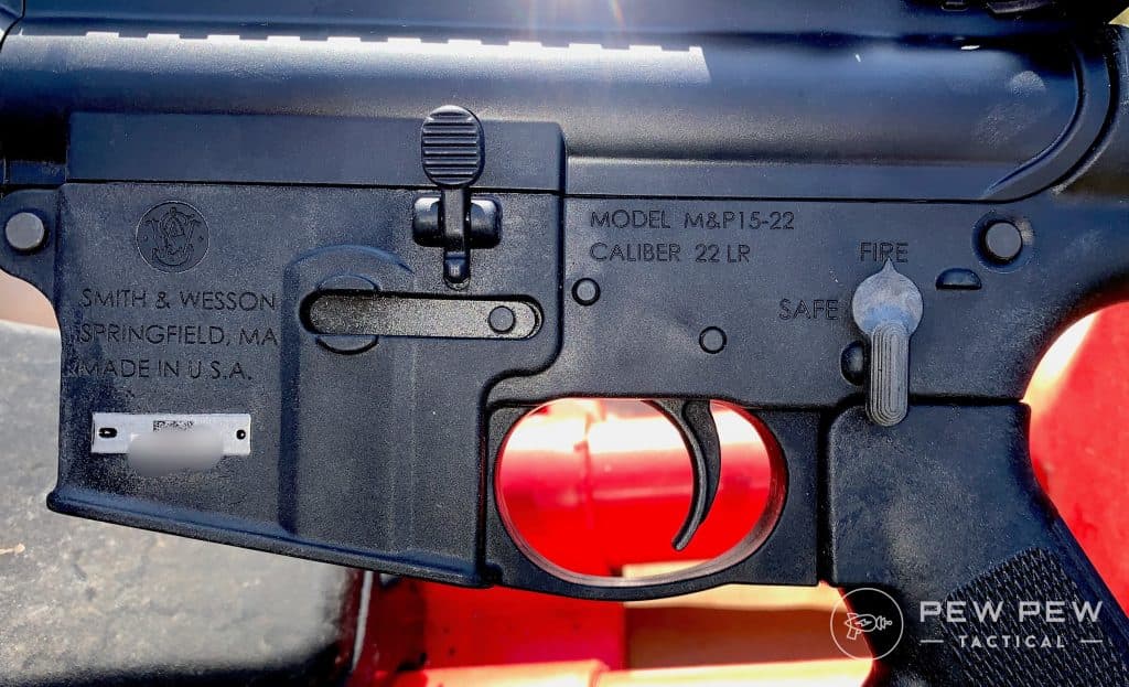S&W M&P Sport 15-22 Lower