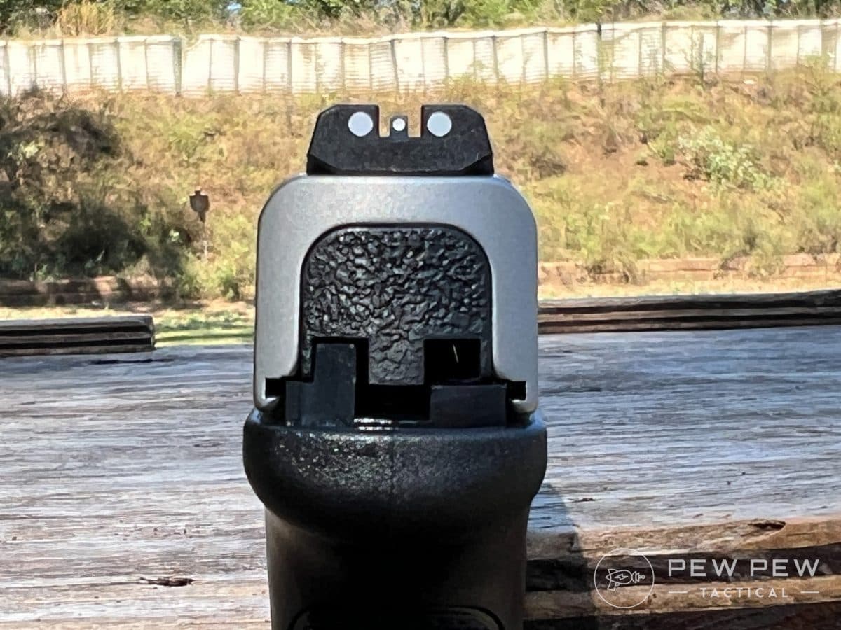 S&W SD9 2 sights