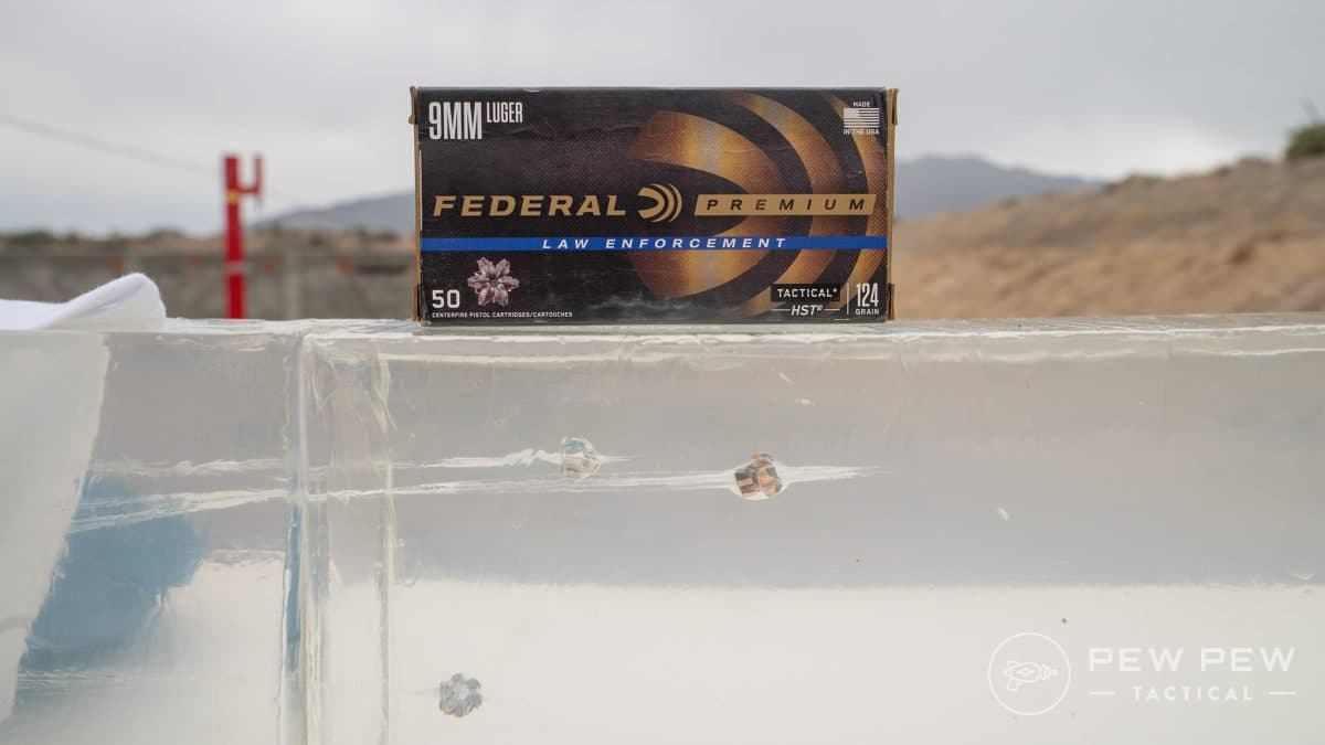 Federal HST 124gr 9mm ammo