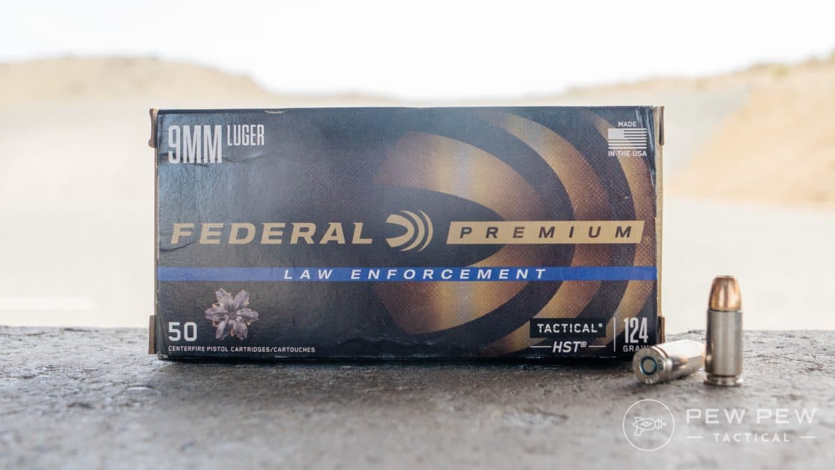 Federal HST 124gr 9mm ammo