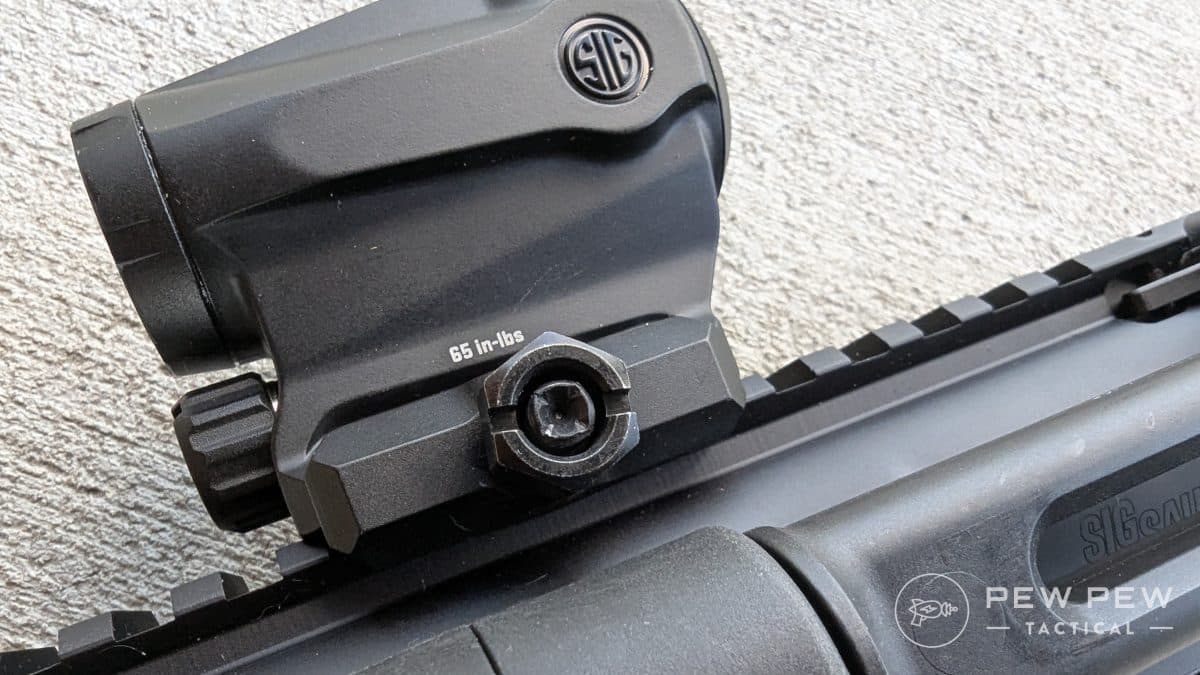 Sig Romeo5X Gen 2 bolt