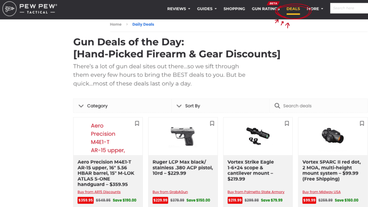 Daily Deals