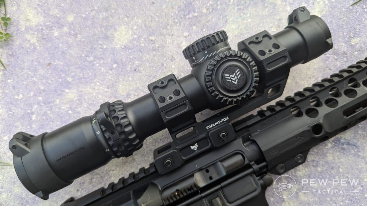Post Thumbnail Image for post: Swampfox Warhorse 1-6x24 [Review]: Battle Steed or Pony?
