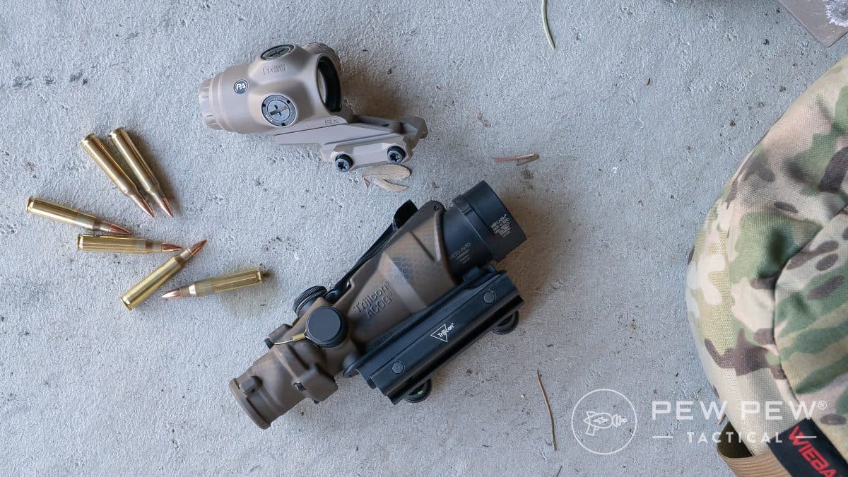 Best AR-15 Prism optics 2026: Primary Arms SLx 3x MicroPrism, Trijicon ACOG