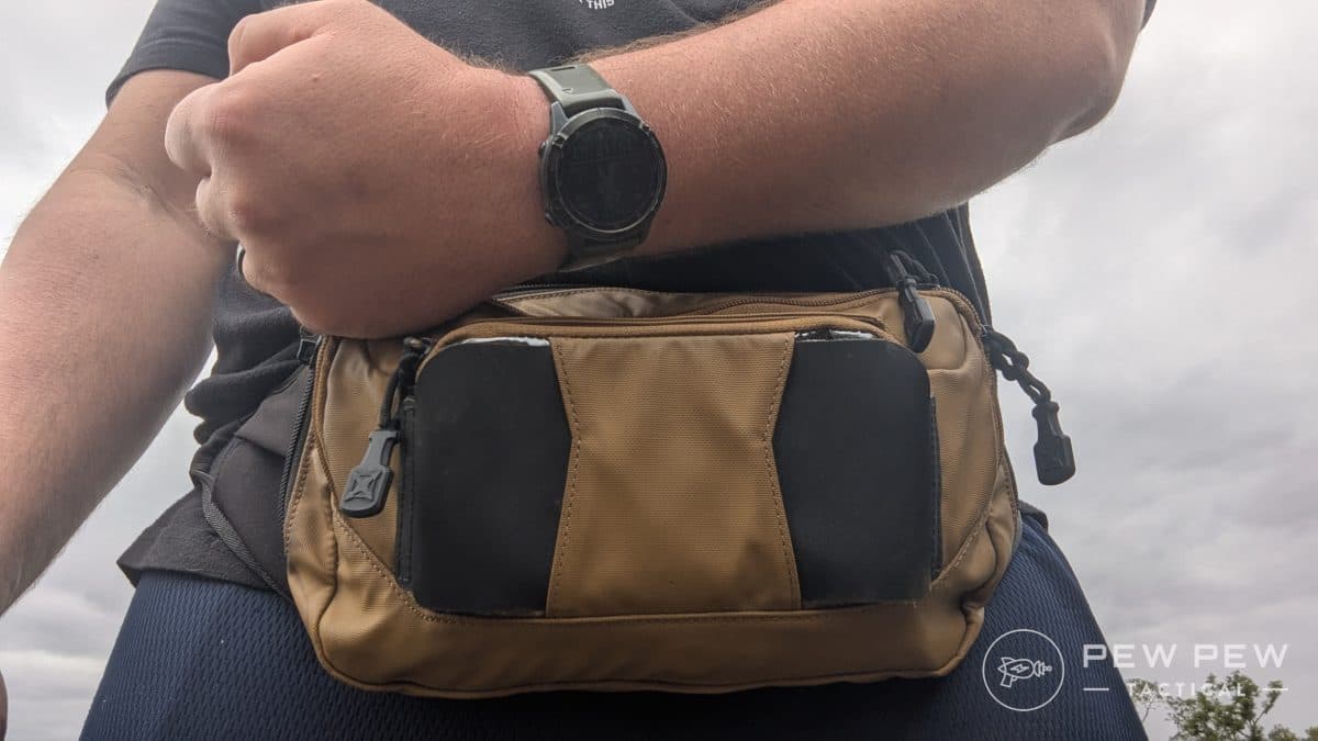 Hot Pull Cord Drawing Fanny Pack CCW