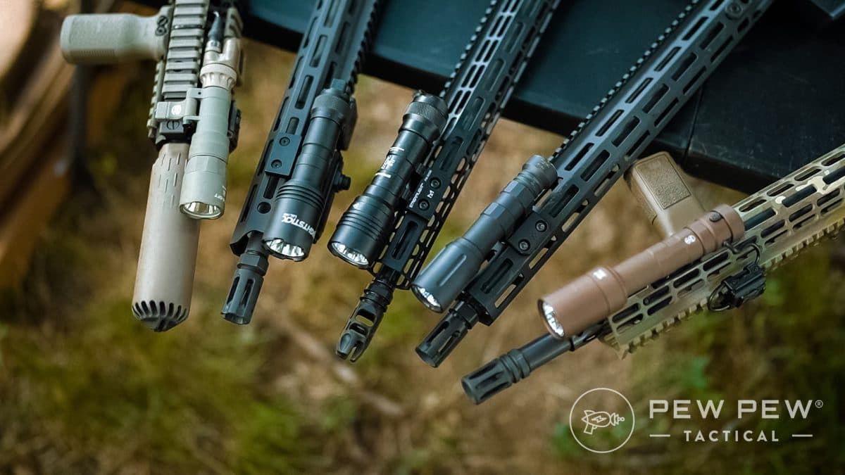 Post Thumbnail Image for post: Best AR-15 Flashlights &amp; Rifle Lights [2026]
