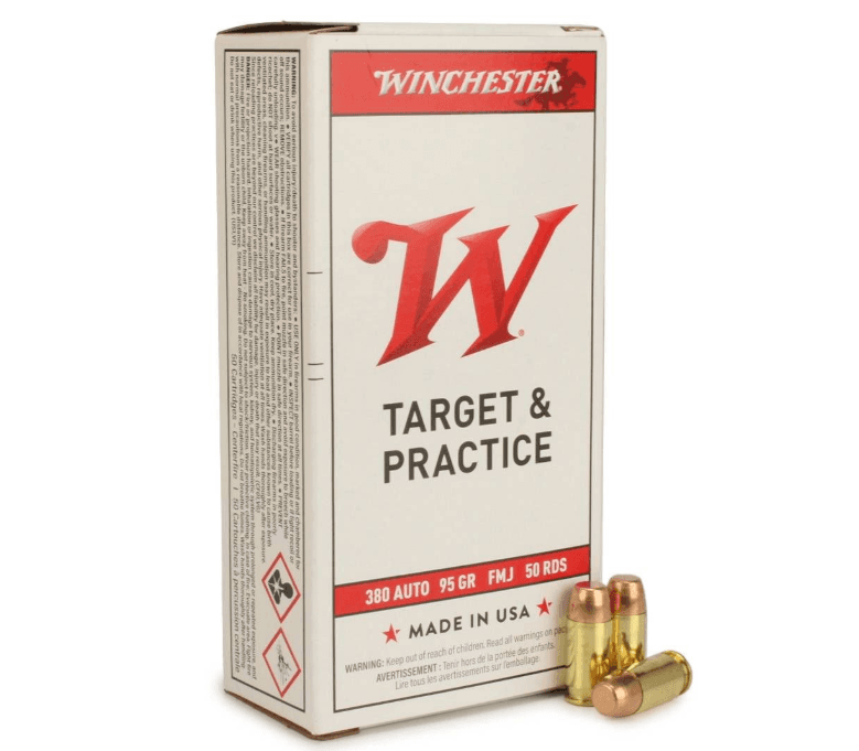 Winchester .380 ACP FMJ