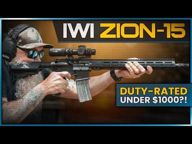 Video Thumbnail: IWI Zion-15 Review: Best "Duty-Rated" Budget AR-15? 🤔
