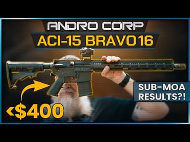 Video Thumbnail: Andro Corp Industries ACI-15 Bravo 16: Best Cheap AR-15 You Can Buy?