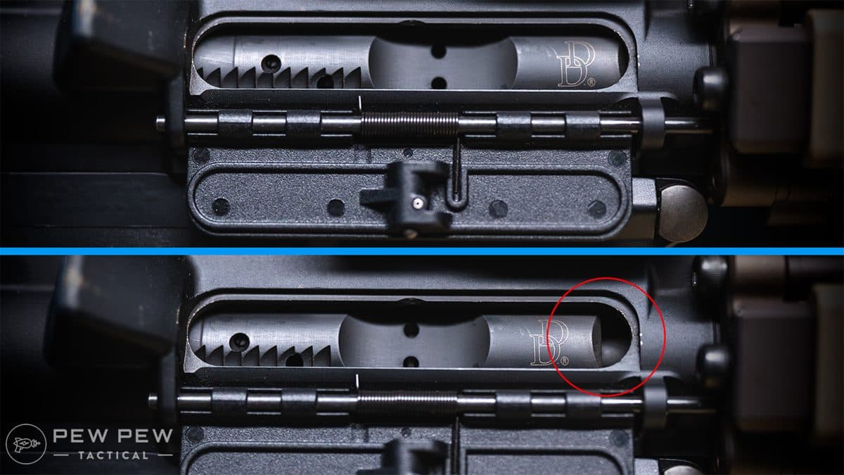 AR-15 BCG Battery Position