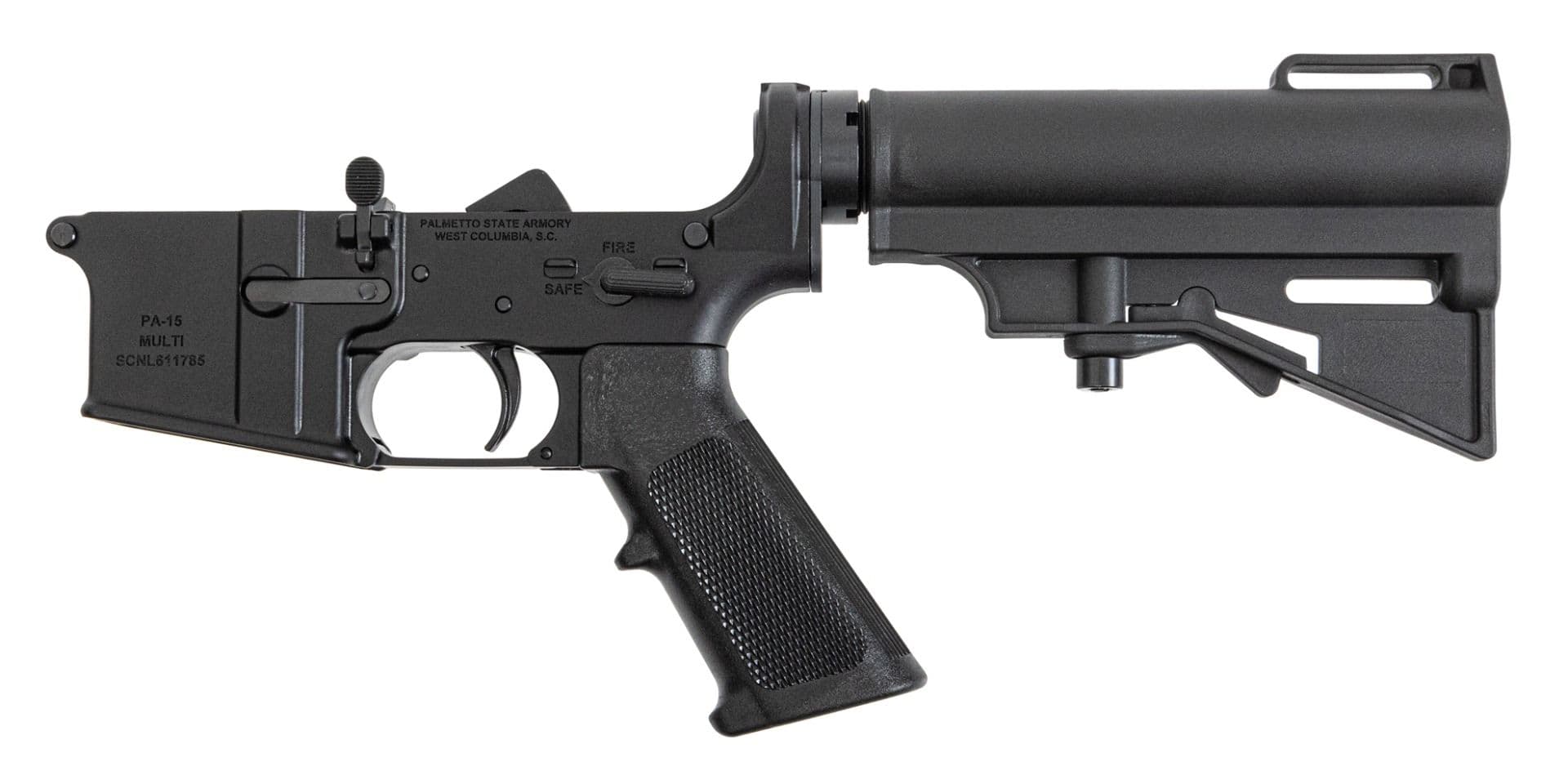 PSA Classic AR-15 Complete Stealth Pistol Lower W/HAR-15 Brace - $129.99