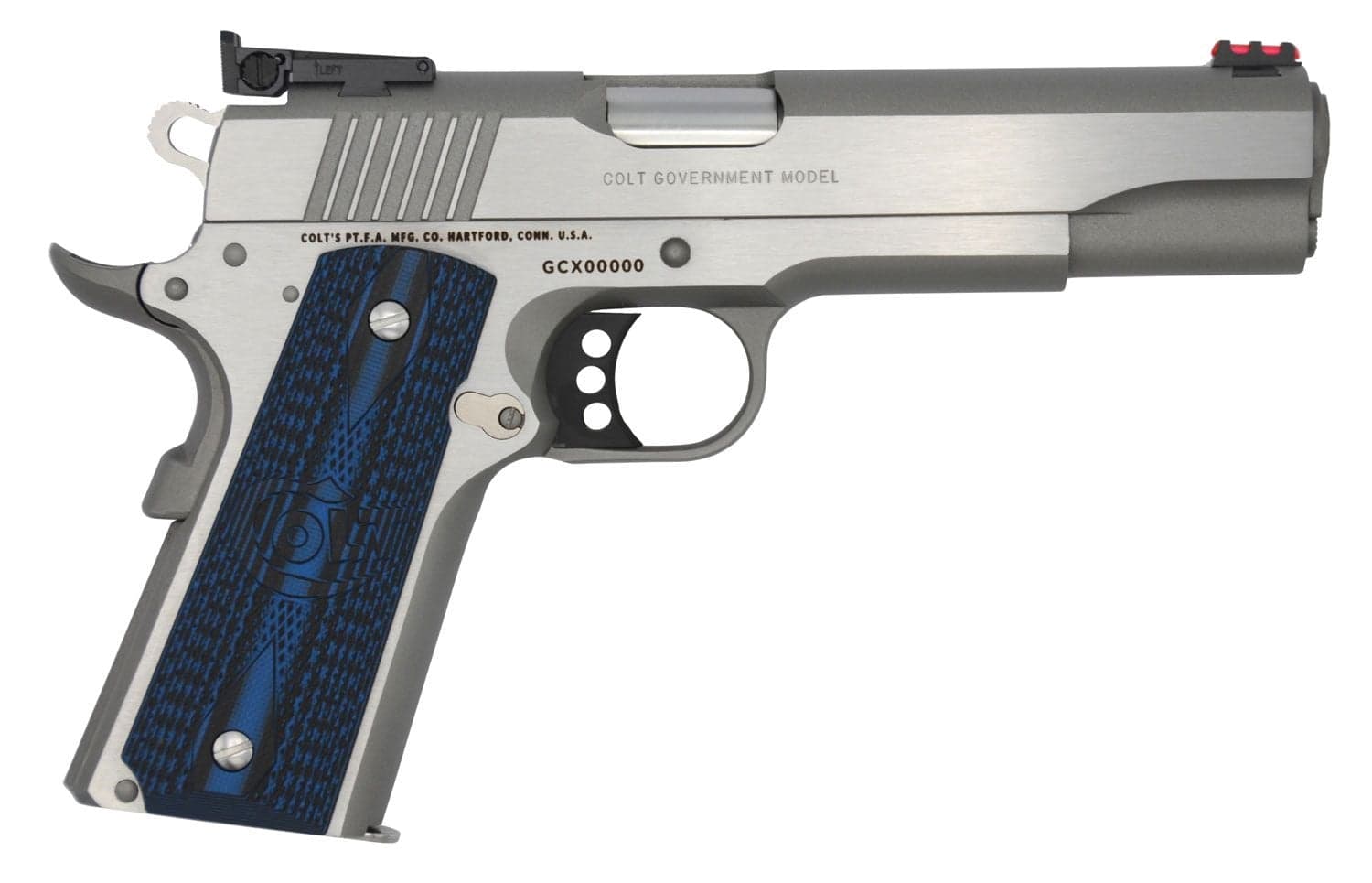 Colt Gold Cup 9mm 1911 Pistol, Brushed Stainless - $899.99