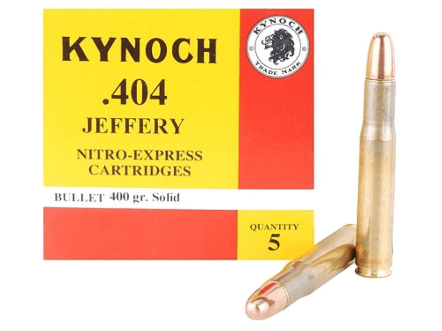 404 - Box of .404 Jeffery ammunition