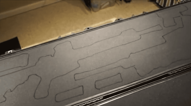 Pelican Foam Cut Outline