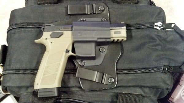 Holstered CZ P09
