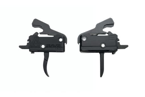 Rise Armament Rave 140 Drop-In AR-15 Trigger, Flat or Curved Bow - $99.99