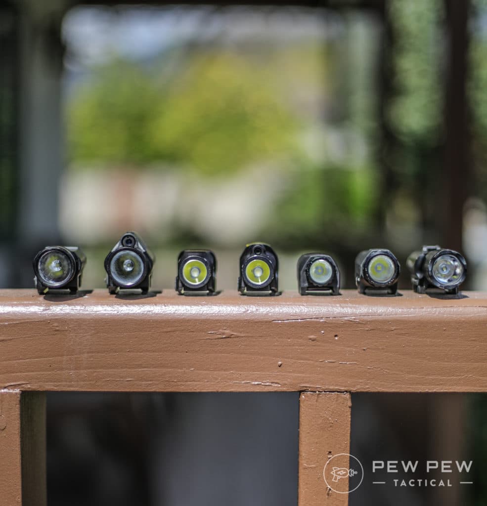 Pistol Lights, Front Facing