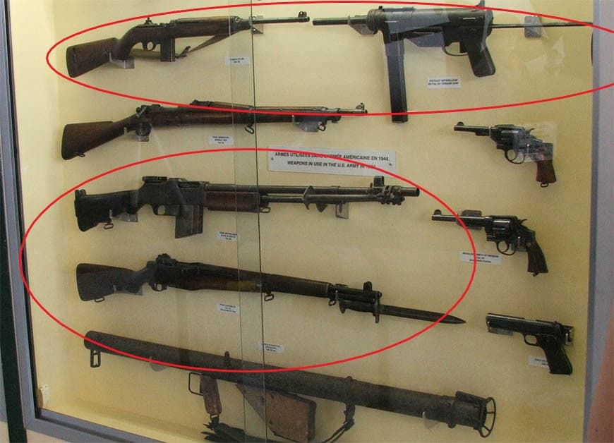 ww2 infantry weapons