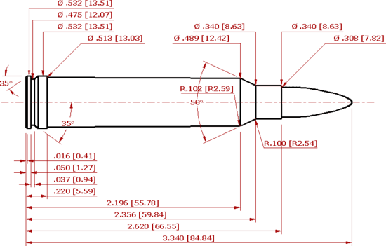300 Win Mag Diagram