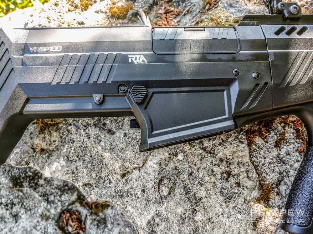 Rock Island Armory VRBP-100 On a Rock Buttstock