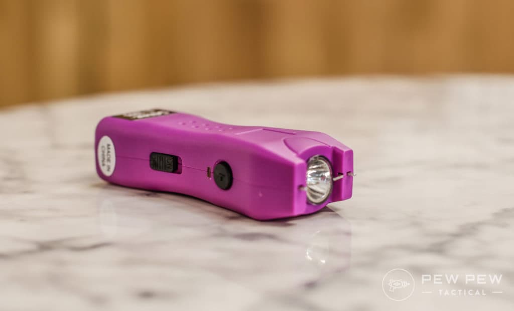 Sabre Dual Stun Gun, Buttons