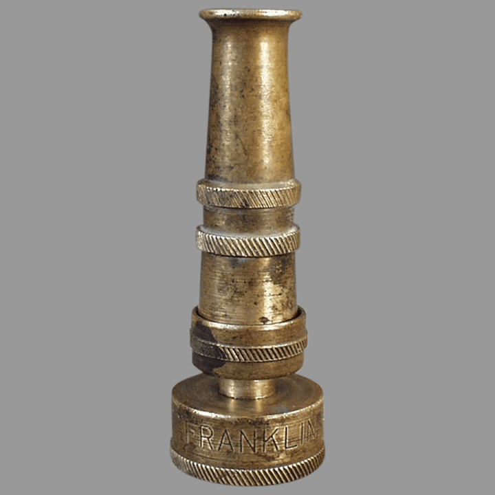 Brass hose nozzle
