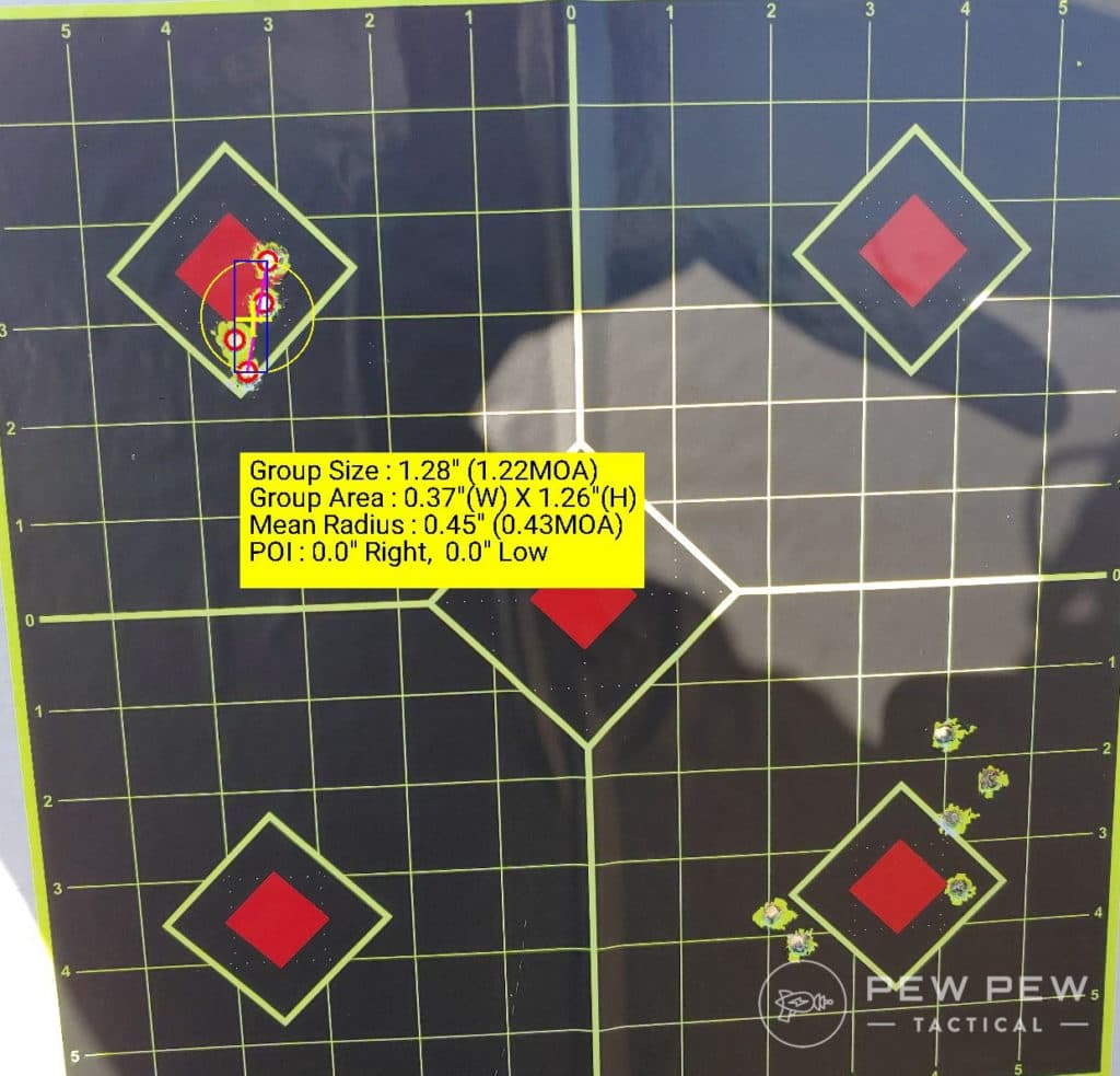 Grendel Federal Gold Metal 1.22 MOA