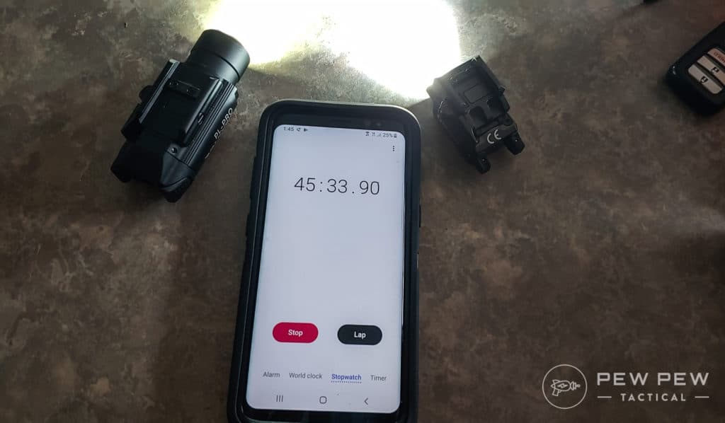 Olight Light Test