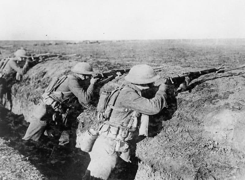 US Marines with M1903s in 1918