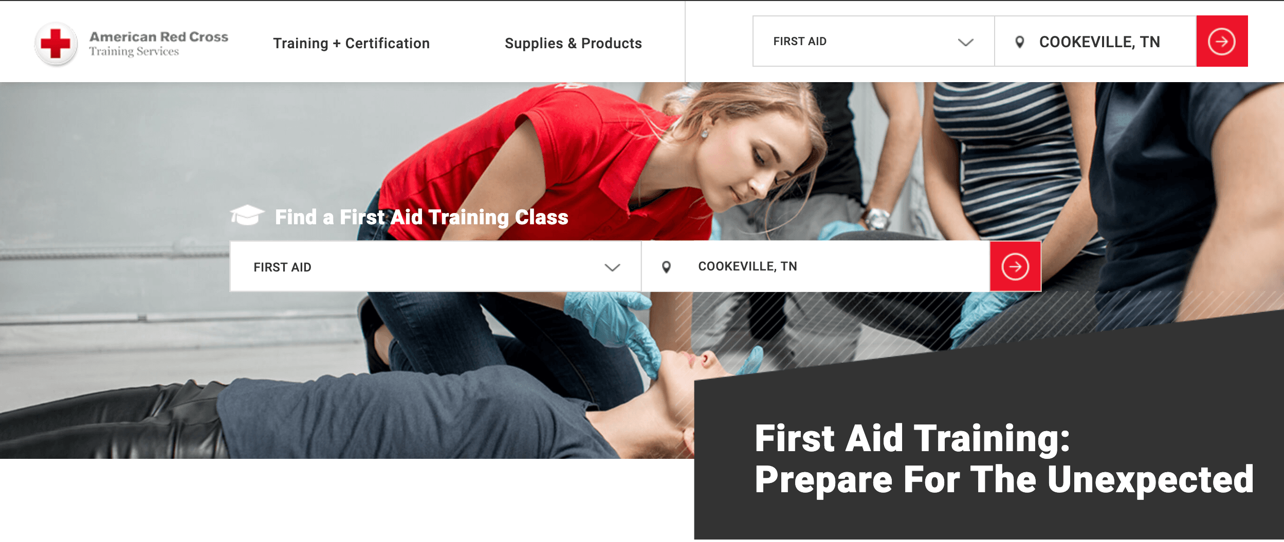 Red Cross First Aid and CPR