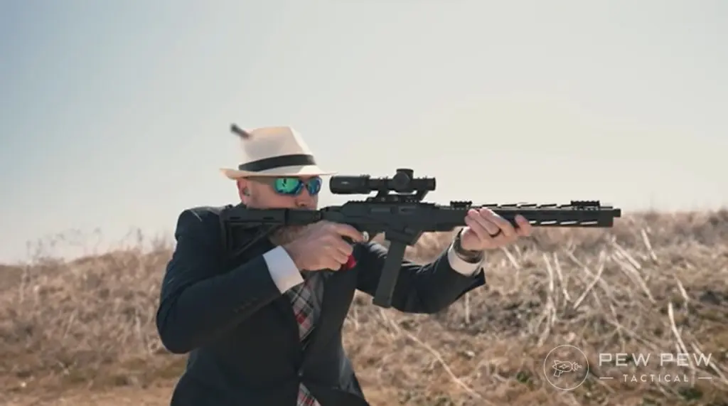 Primary Arms PLx 1-8 shooting