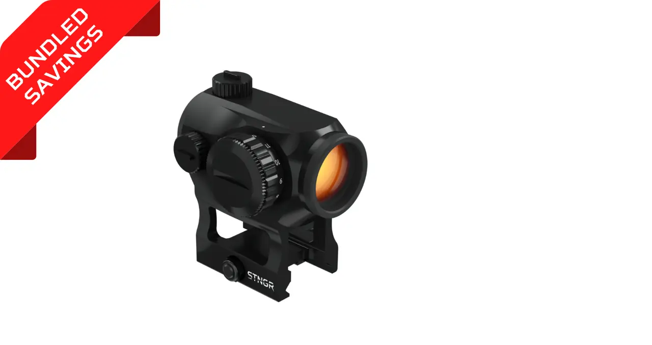 STNGR Axiom II Red Dot + QD Mount Bundle
