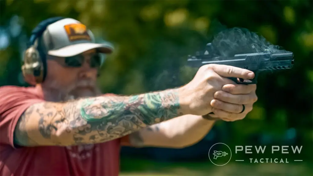 Ruger 57 smoking