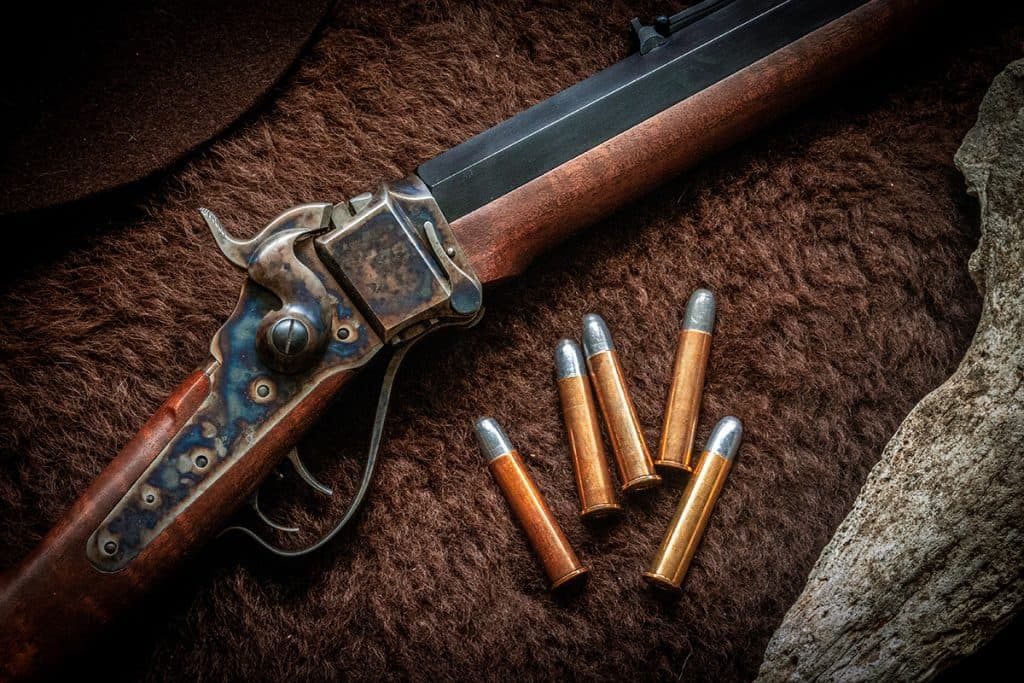 Trapdoor-rifle-and-45-70-Govt